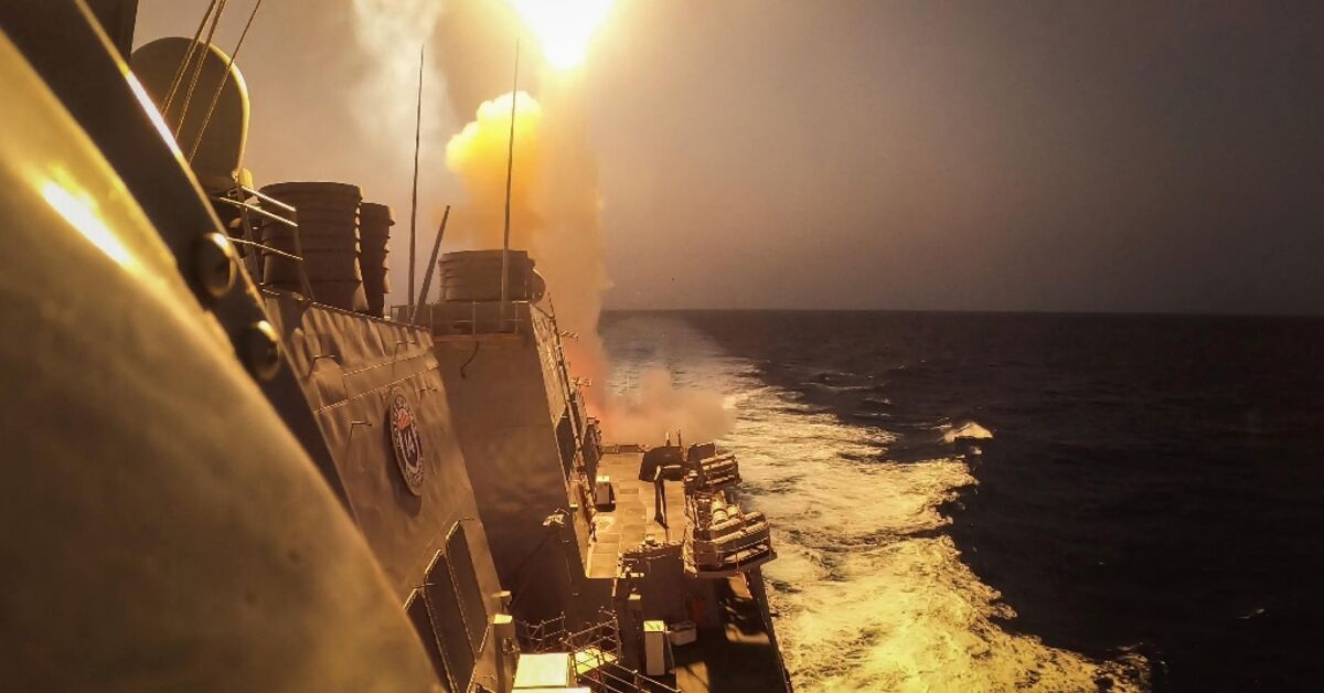 US warship shoots down drone launched from Yemen - AL-MONITOR: The ...