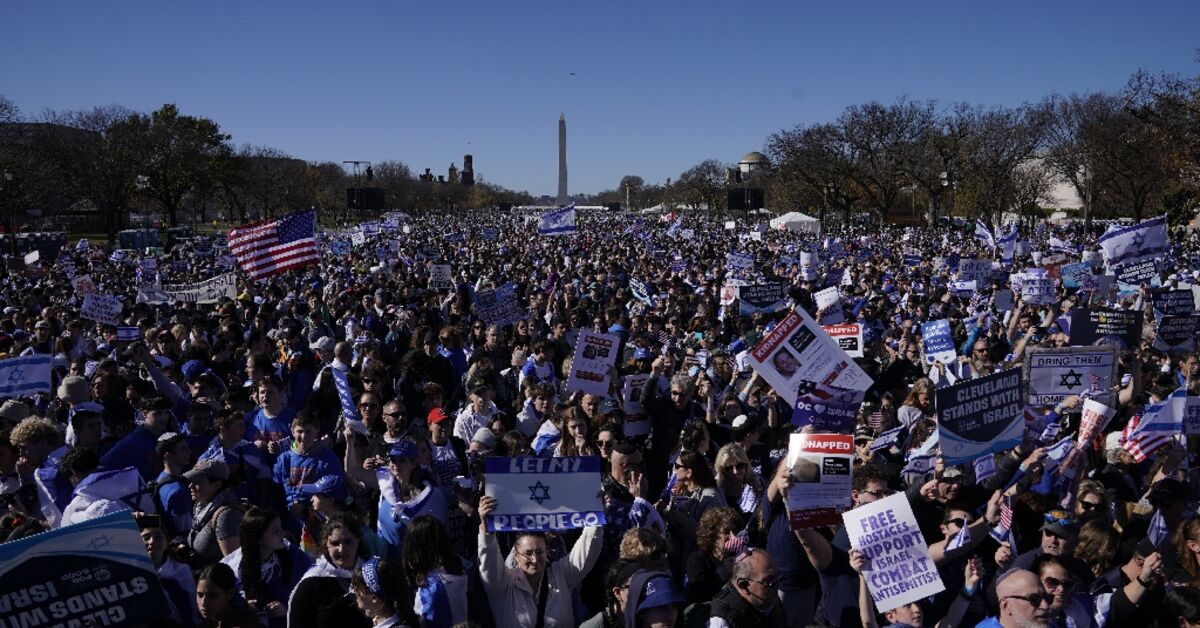 Tens of thousands rally for Israel in Washington - Vimarsana News