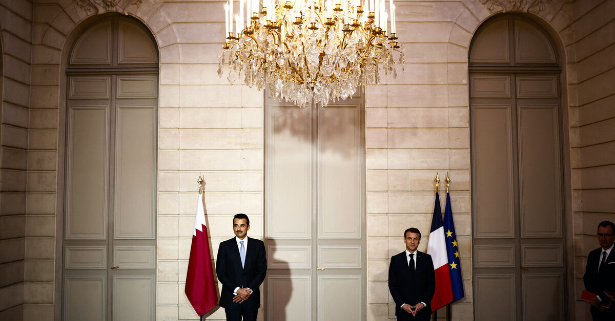 Qatari emir in France to discuss Gaza war, economic deals — and talk Mbappe - Vimarsana News