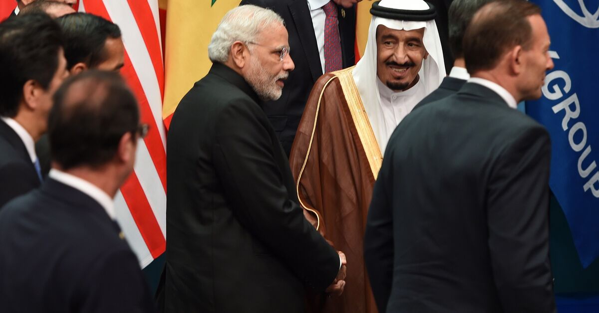 رئيس الوزراء الهندي “مودي” “قلق للغاية” بشأن صحة العاهل السعودي الملك سلمان