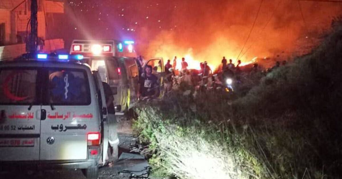 At least two killed in suspected Israeli strike in south Lebanon - AL ...
