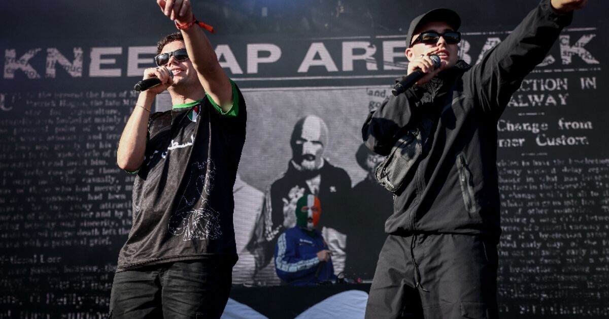 Kneecap defy critics with 'Free Palestine' chant at Paris gig