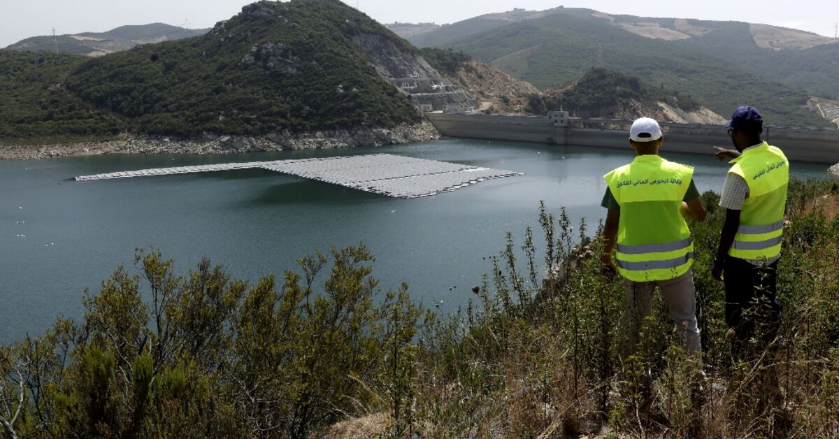 Morocco tests floating solar panels to save water, generate power