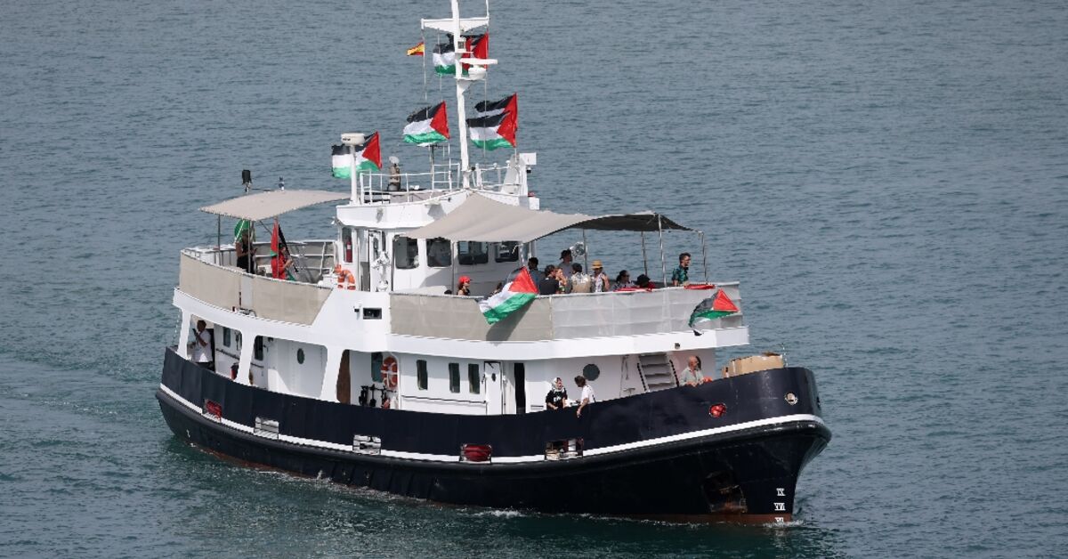 Starke Winde zwingen Gaza-Hilfsflotte zur Rückkehr nach Barcelona