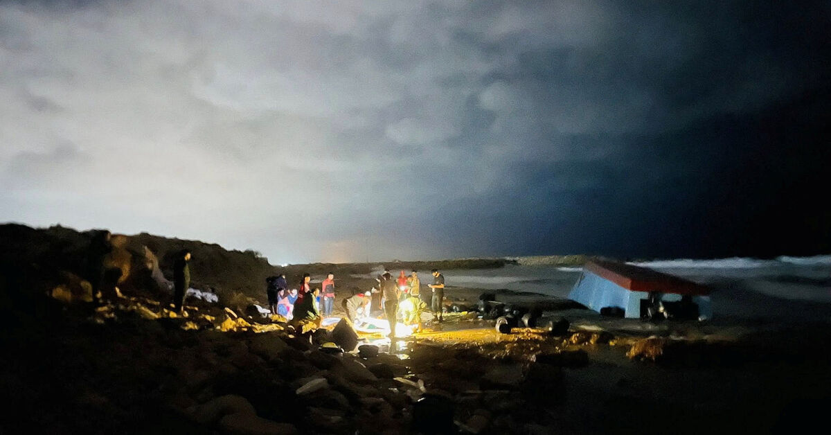 At least 42 migrants missing, presumed dead, after boat capsizes off ...