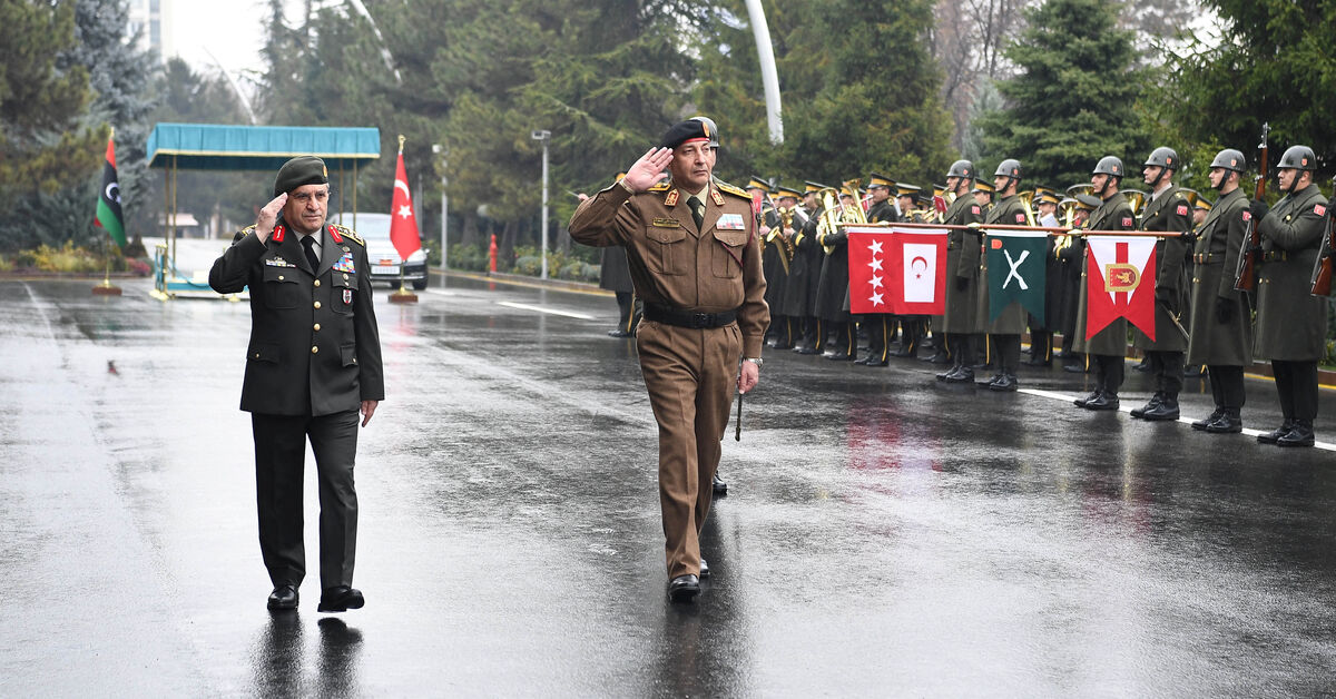 Libya says its army chief dies in plane crash in Turkey