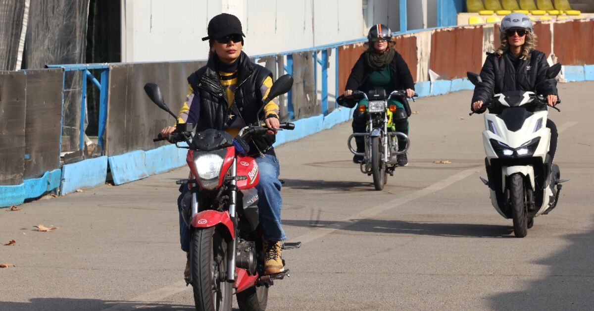 Iran's women bikers take the road despite legal, social obstacles