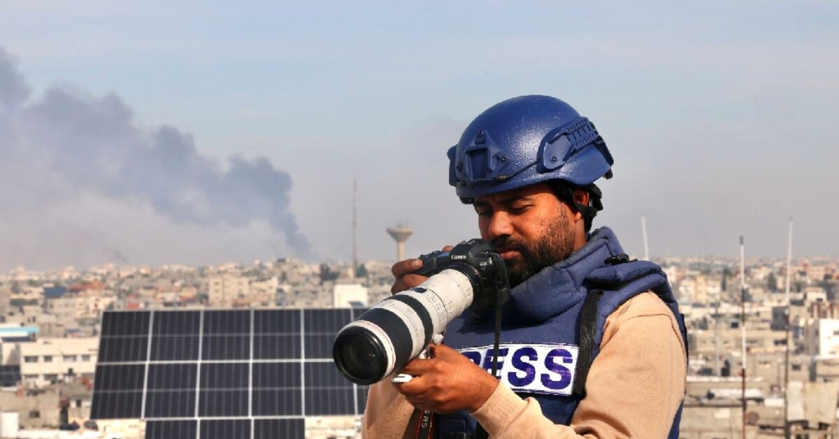 Israeli strike kills three Gaza journalists including AFP freelancer