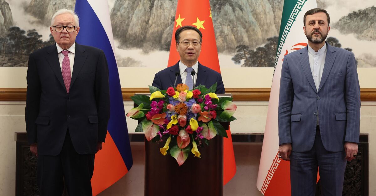 Iran dispatches senior official to China amid talks push with US