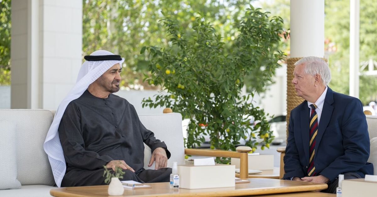 UAE’s MBZ appears with Lindsey Graham, dismissing health rumors