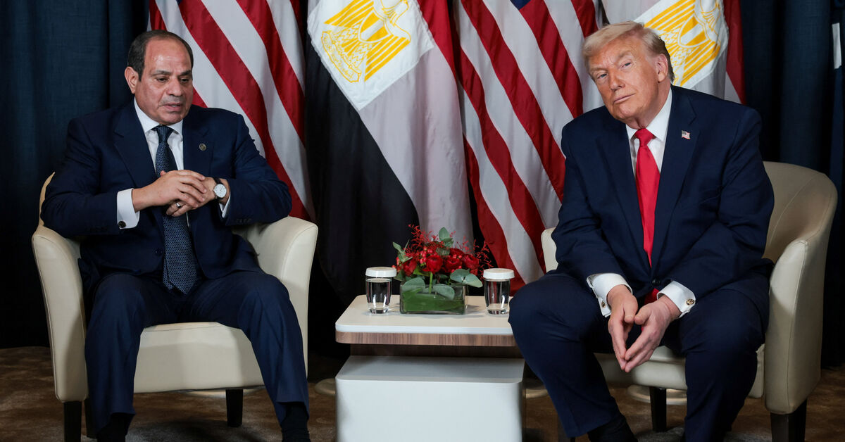 Egypt's Sisi says only Trump can stop war, warns oil could top $200