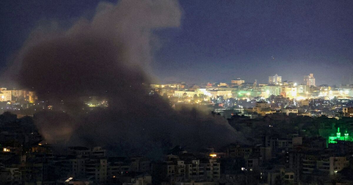 Israel pounds south Beirut, says captured Hezbollah members