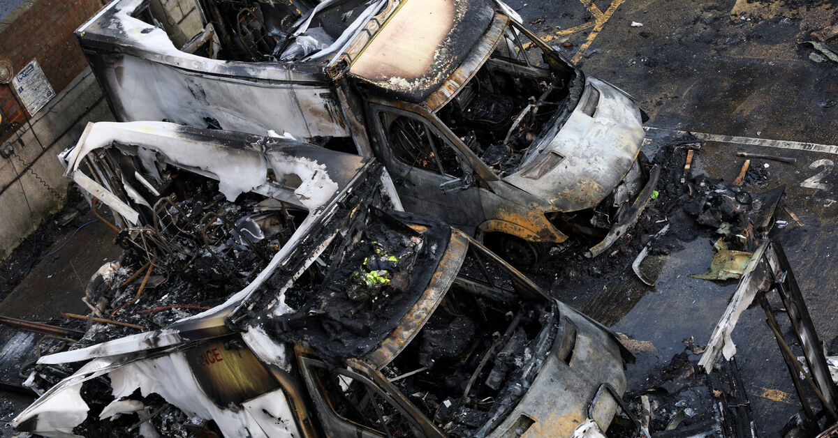 UK charges three men with arson over attack on Jewish community ambulances