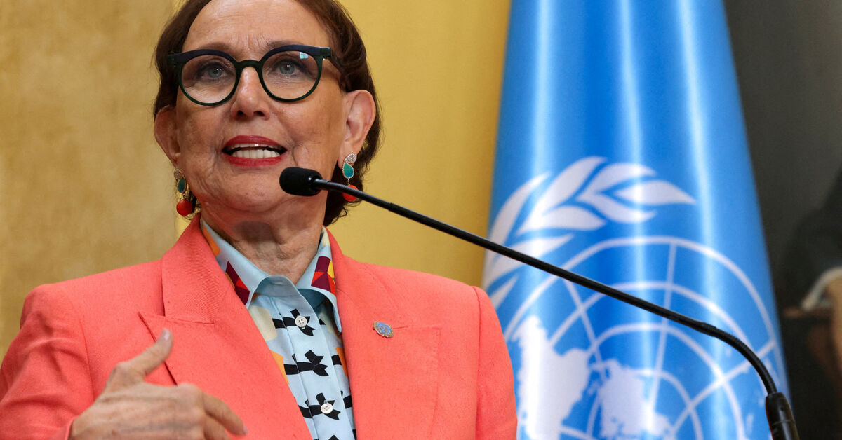 UN leadership candidate Grynspan vows peacemaking and reform