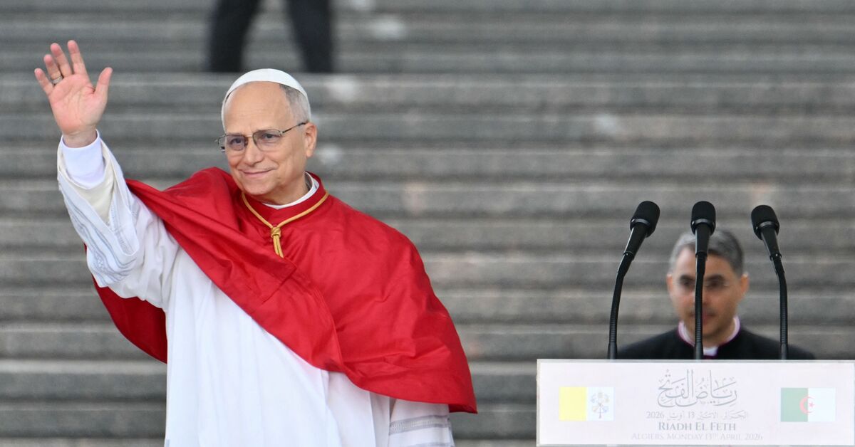 'No fear': Pope Leo pushes against Trump attacks as he lands in Algeria