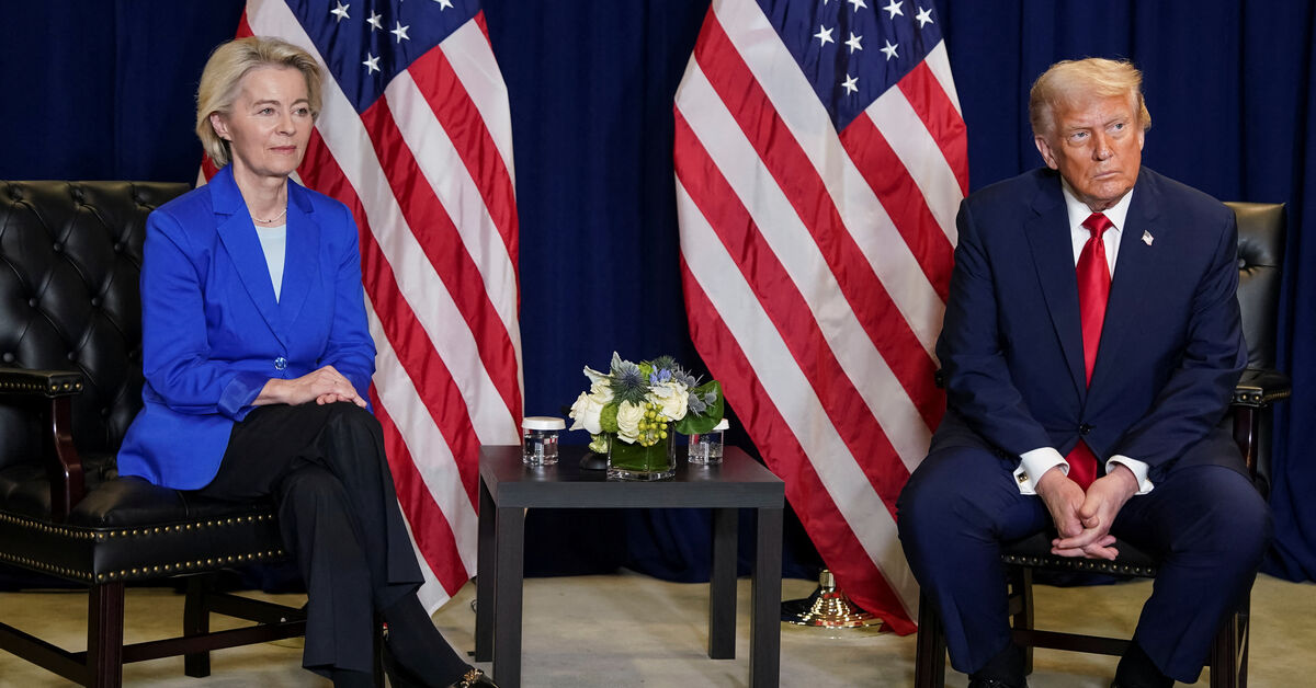 Trump says giving EU until July 4 to fulfill trade deal or will raise tariffs