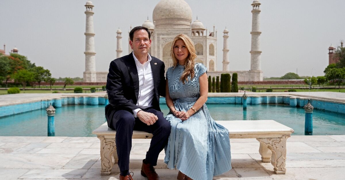 As Iran diplomacy picks up, Rubio tours Taj Mahal