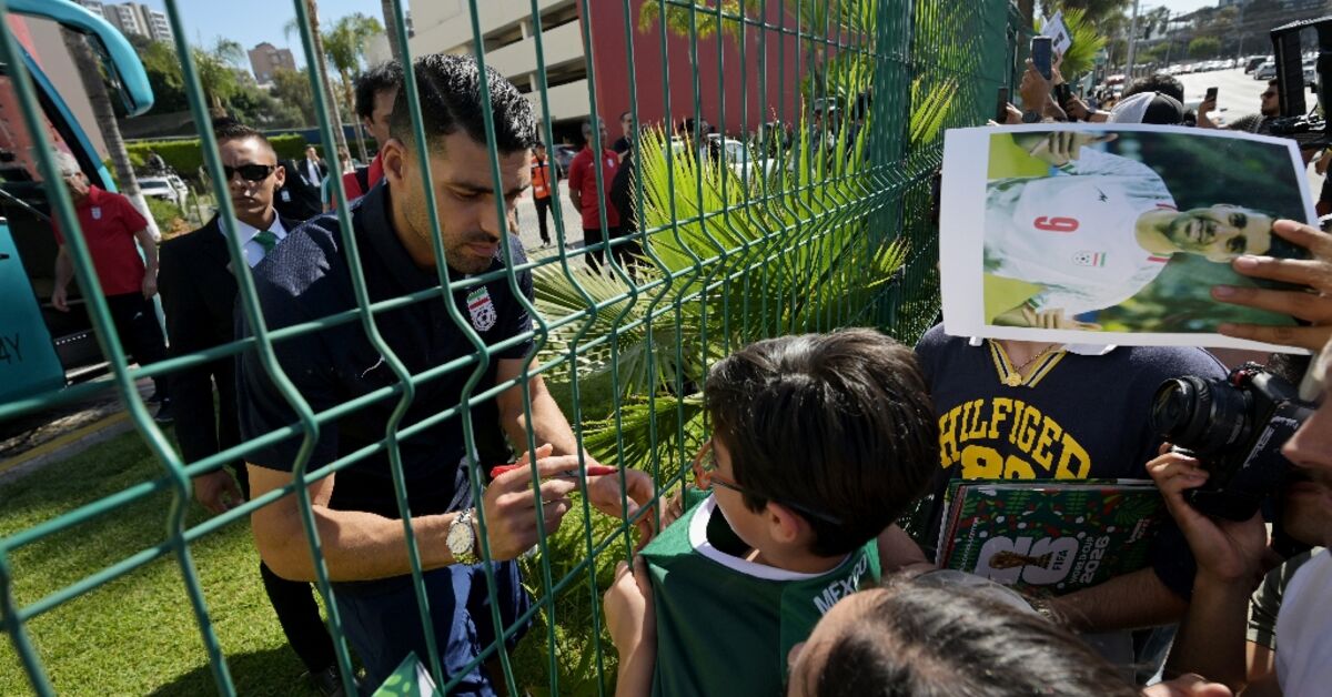 Iran's World Cup team finds supporters in Mexico