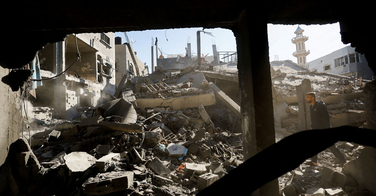 Israeli strike in Gaza kills seven people, including two women, medics say