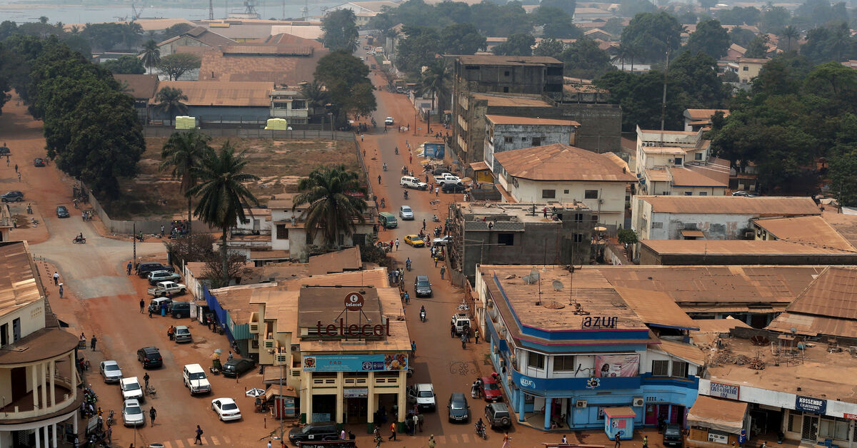 A general view shows a part of the capital Bangui, Central African Republic, February 16, 2016. REUTERS/Siegfried Modola