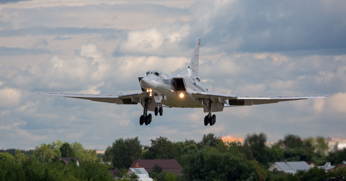 Russian strategic bomber plane crashes in Siberia on training exercise