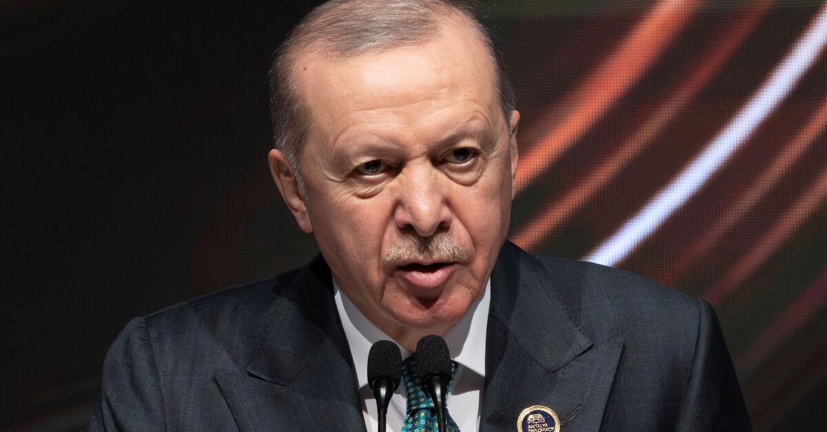 Erdogan says legal framework to speed up militant PKK's disbandment underway