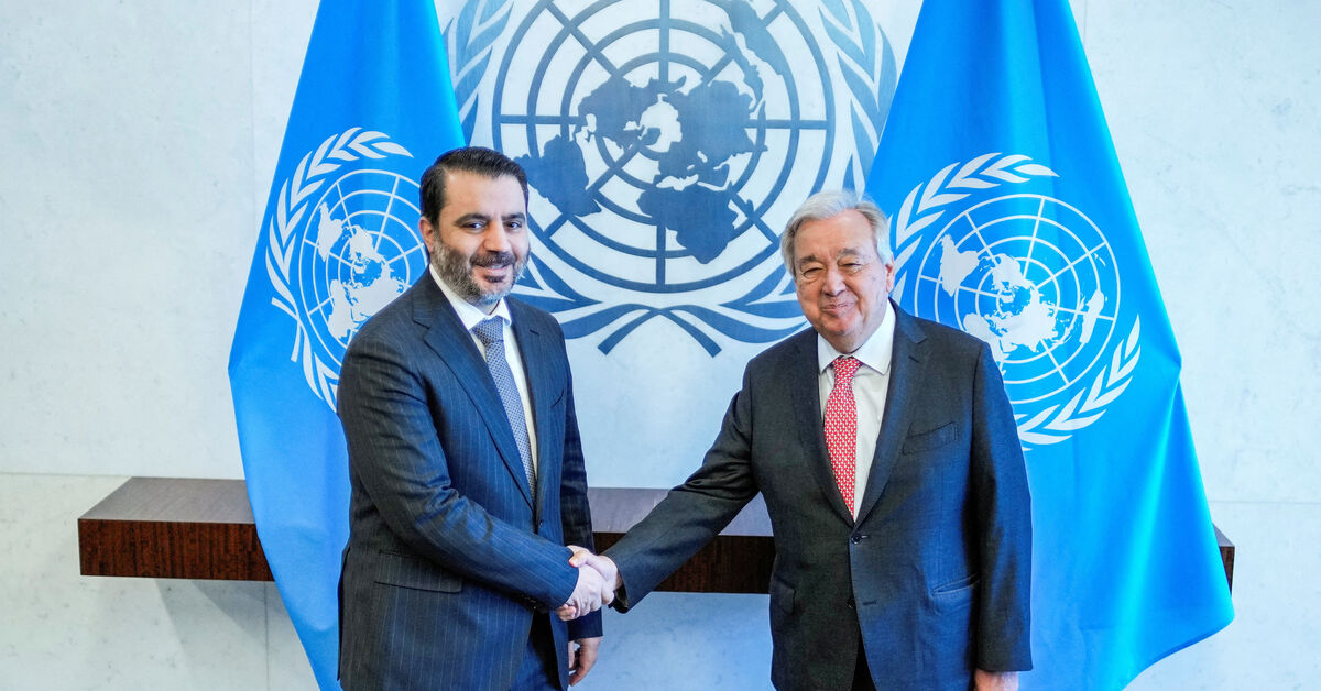 Guterres makes first visit to Syria by UN chief since before civil war