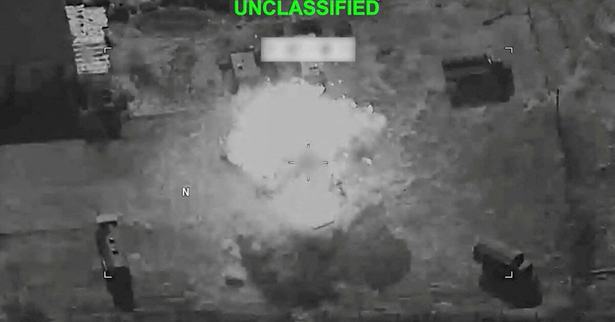 US military says it hit dozens of Iran's IRGC targets