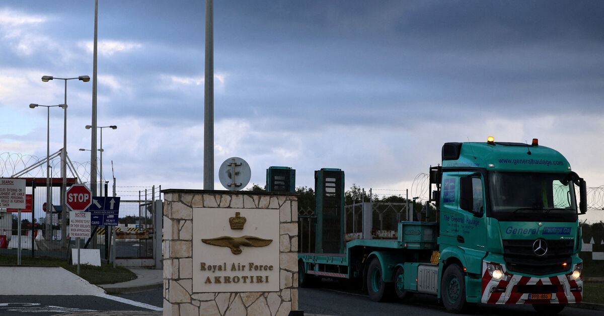 Man suspected of spying on UK military base for Iran arrested in Cyprus
