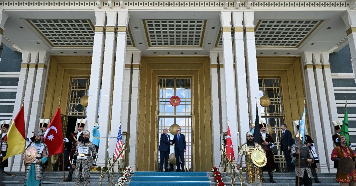 Turkish delight: Trump revels in Erdogan's lavish welcome