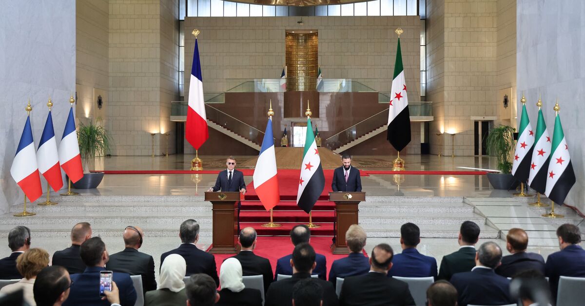 Macron's Syria visit eyes to boost France's economic role: What to know