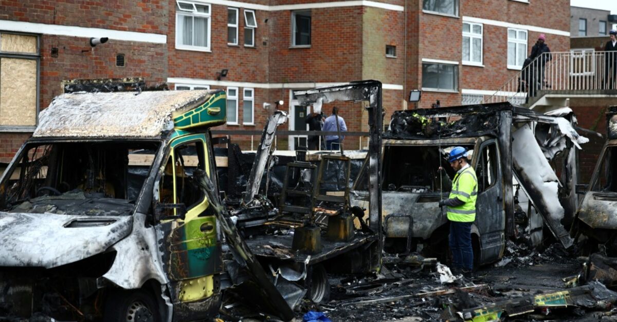 Four plead guilty to London arson attack on Jewish ambulances