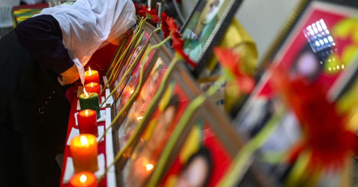Kurdish families are honouring relatives killed fighting for the PKK against the Turkish state