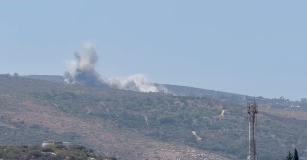 Israeli military strikes southern Lebanon after evacuation warning to village
