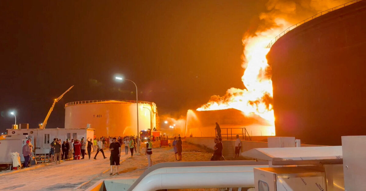 Libya's NOC warns of force majeure, Zawiya refinery shutdown if drone attacks continue
