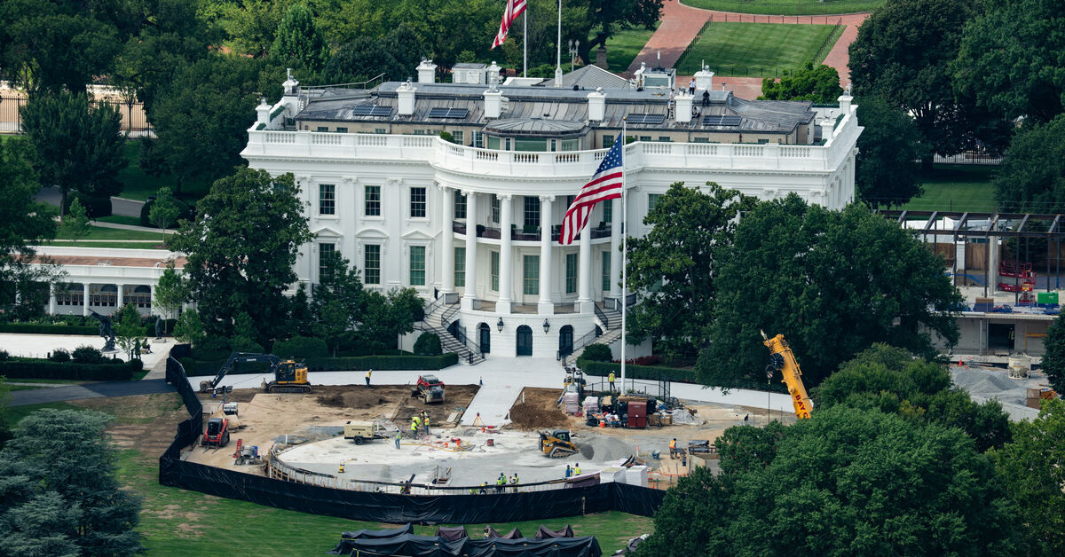 Trump the builder carves his legacy in stone as pressures mount