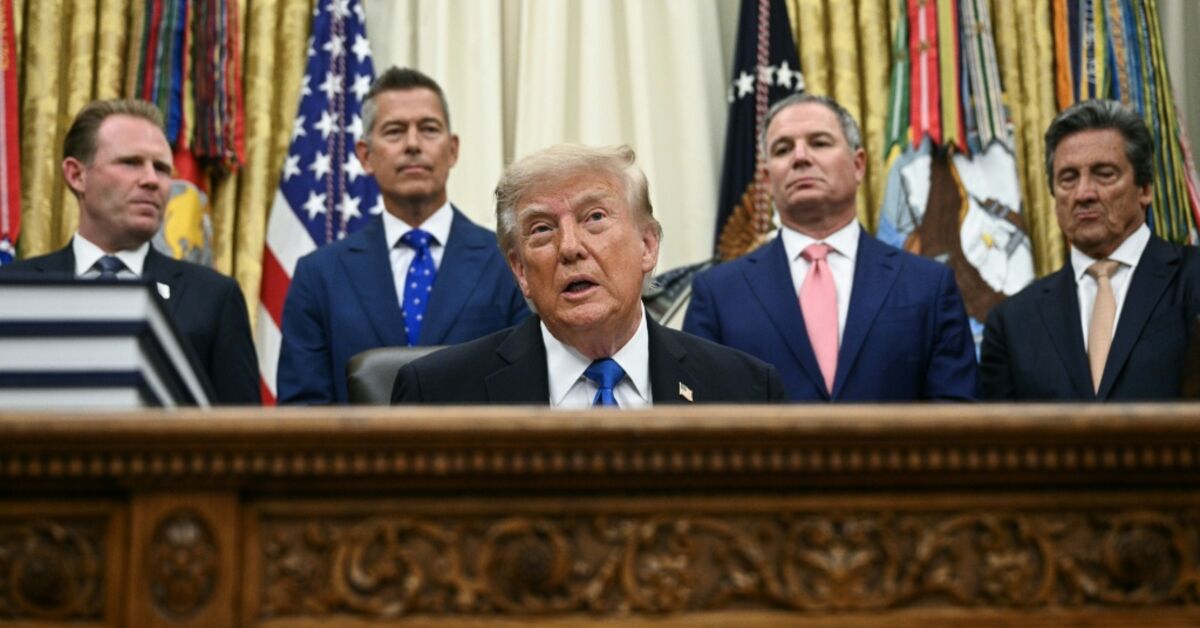 Trump floats renaming Strait of Hormuz as 'Trump Strait'