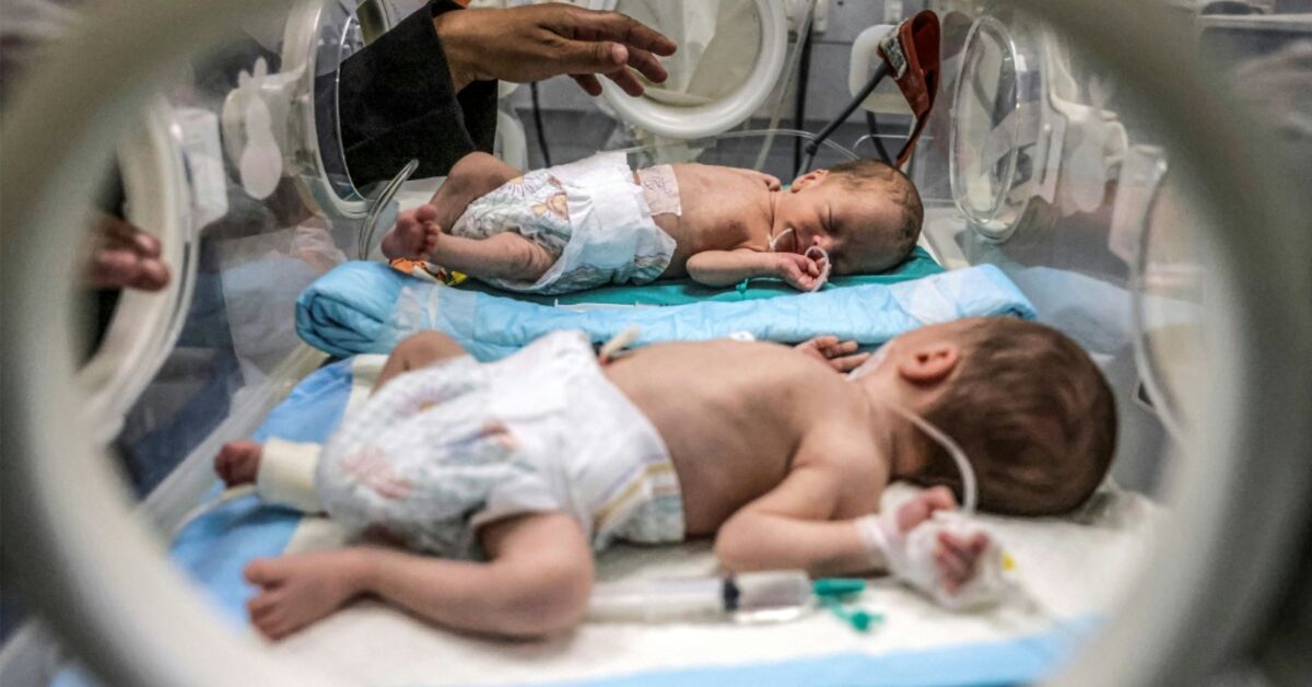 Gaza hospitals share incubators as premature births overwhelm capacity