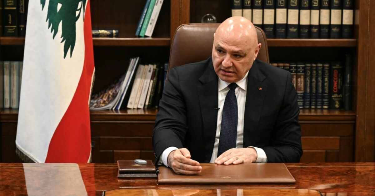 Lebanon wants Israel security deal, Hezbollah disarmament without confrontation: president to AFP