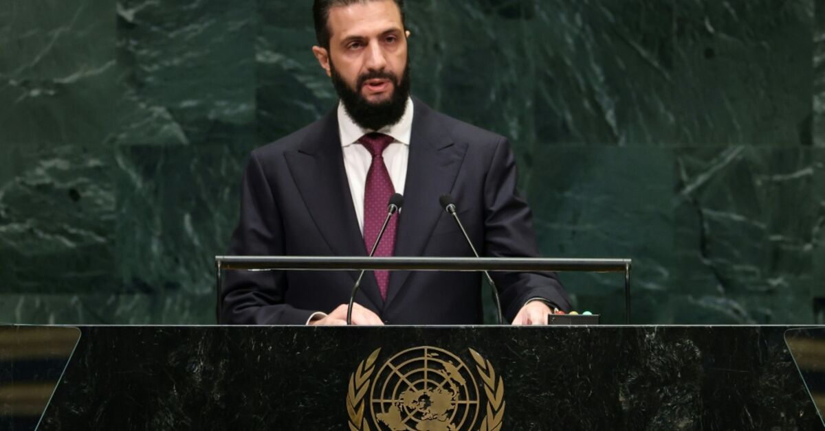 Golan will remain Syrian, vows President al-Sharaa at UN