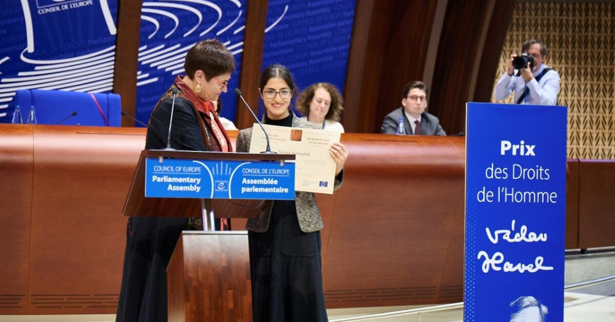 Iranian lawyer Nasrin Sotoudeh wins Council of Europe's rights prize