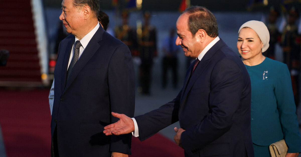 China’s Xi urges new Middle East security framework during Egypt visit