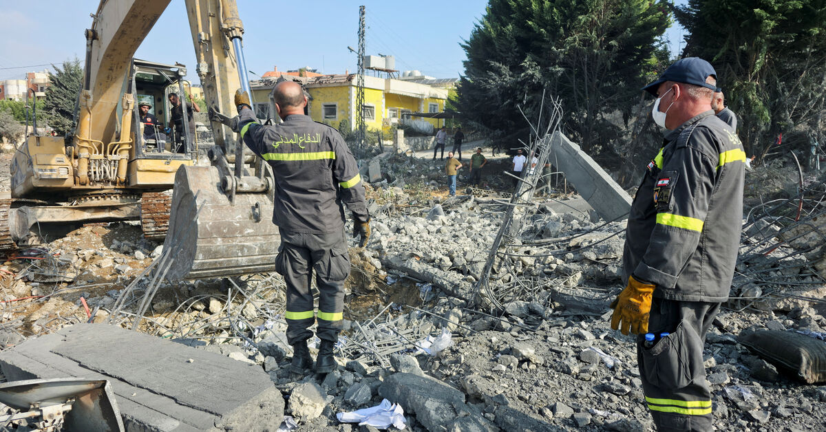 Israeli strikes on southern Lebanese town kill 11, state news agency says