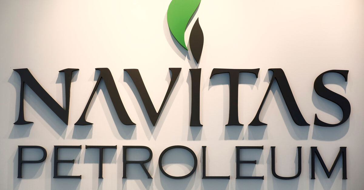 The logo of Israel's Navitas Petroleum is seen at their offices in Herzliya, Israel June 12, 2017. REUTERS/Amir Cohen