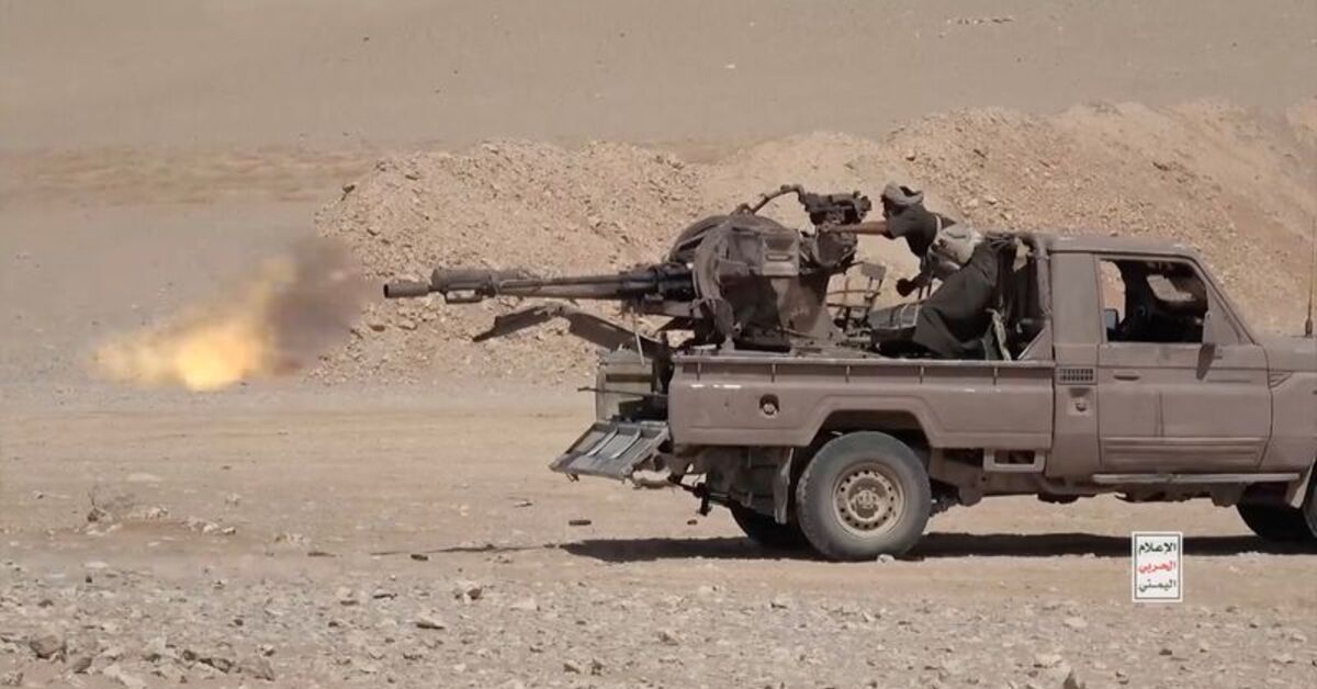 Battle between Iran-aligned Houthi fighters and Saudi backed forces in al Jawf governate