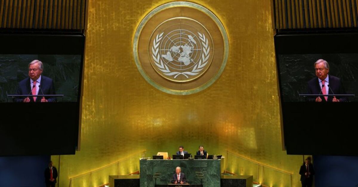 UN chief calls for AI curbs and end to wars in his last assembly address