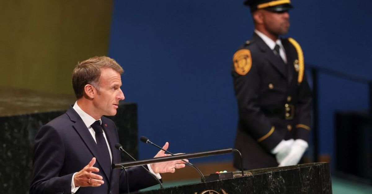 Macron denounces Trump's Gaza diplomacy as a spectacle of shame