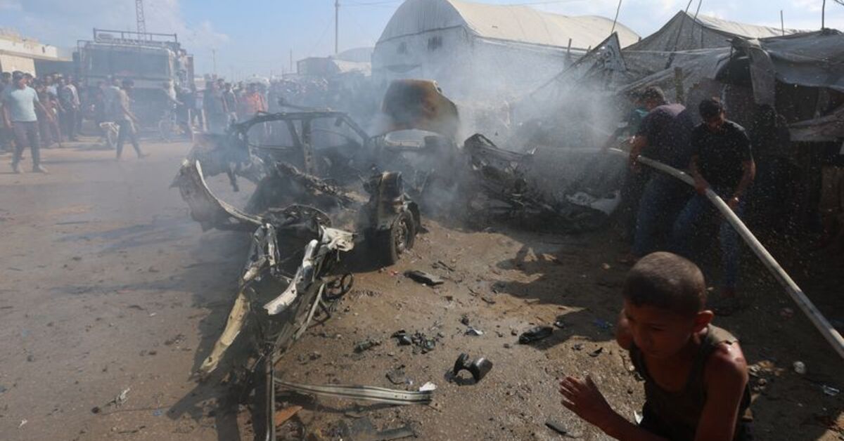 Two killed in Gaza in strike Israel says targeted a Hamas finance chief