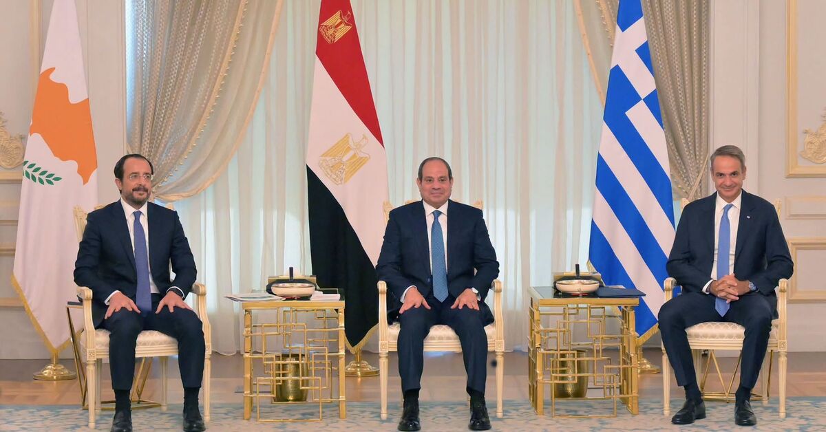 El presidente egipcio Sisi recibe a los líderes de Grecia y Chipre para conversaciones sobre energía: lo que hay que saber.