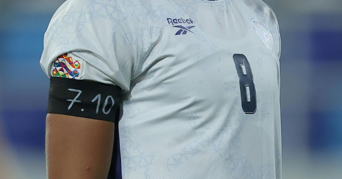 Israel wear black armbands in Ireland tie over Hamas attack